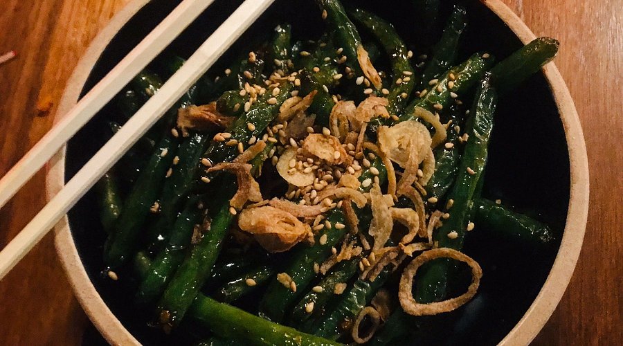 Ruby Chow's signature dishes Dan Dan NoodlesPork & Chive DumplingsCrispy Smashed CucumbersGeneral Tso's Cauliflower